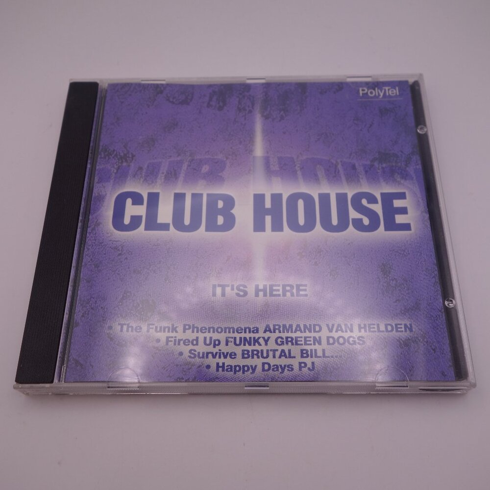 Vintage PolyTel Club House It's Here 740 087-2 Made in Canada CD 7 76974 00872 3
